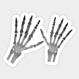 Two hands are better than one! Sticker